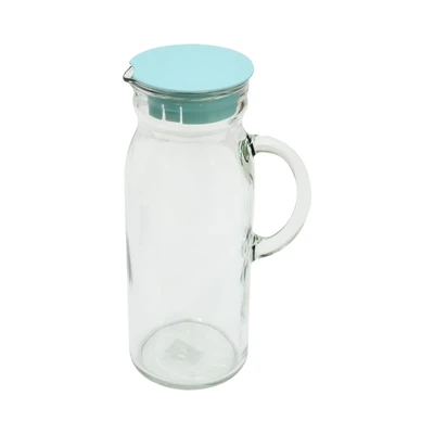 Gambar Glasslock 1 Ltr Teko Minum - Biru Aqua