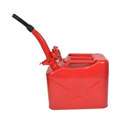 Gambar Krisbow 10 Ltr Jerigen Bahan Bakar Besi - Merah