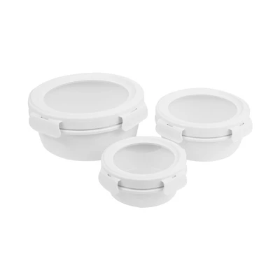 Gambar Appetite Set 3 Pcs Aria Wadah Makanan Round