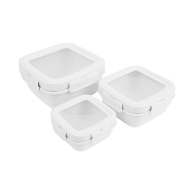 Gambar Appetite Set 3 Pcs Aria Wadah Makanan Square