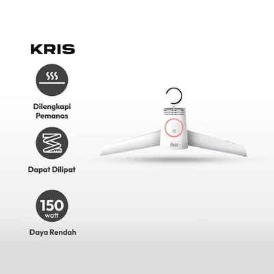 Gambar Kris Hanger Pengering Pakaian 150 Watt - Putih