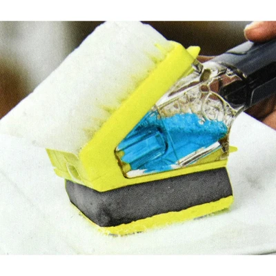 Gambar Casabella Sikat Dan Sponge Pembersih 37x35x12.5 cm - Abu-Abu