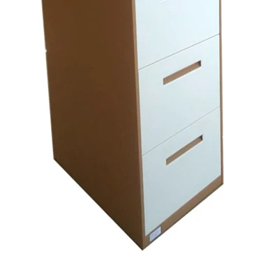 Gambar Krisbow Filing Cabinet Metal - Cokelat/Krem