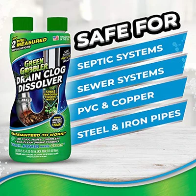 Gambar Green Gobbler Cairan Pembersih Pipa Saluran Pembuangan 916 ml