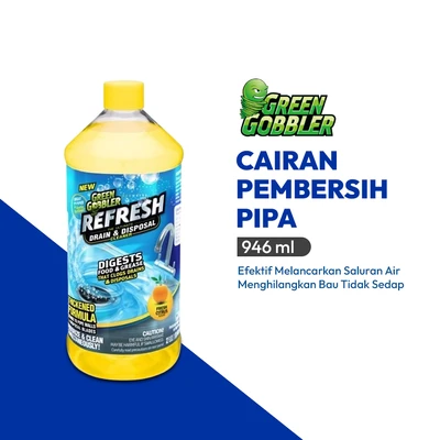 Gambar Green Gobbler Cairan Pembersih Pipa Saluran Pembuangan 946 ml