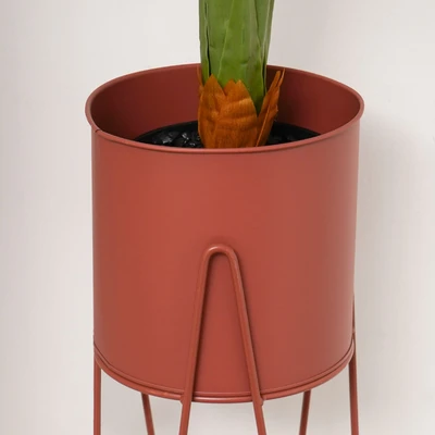Gambar Informa Pot Tanaman Dengan Stand 90.5 cm - Terracotta