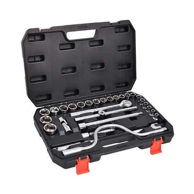 Gambar Tactix Kunci Sok SQ1/2 Inch Set 28 pcs
