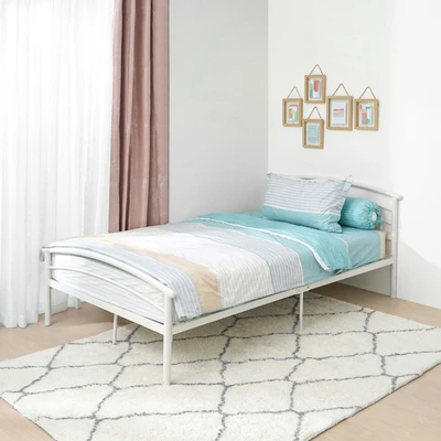 Gambar Informa 180x200 cm Wilona Tempat Tidur Metal - Putih