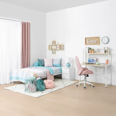 Gambar Informa 180x200 cm Wilona Tempat Tidur Metal - Putih