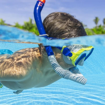 Gambar Bestway Set Crusader Snorkel Mask Anak Random