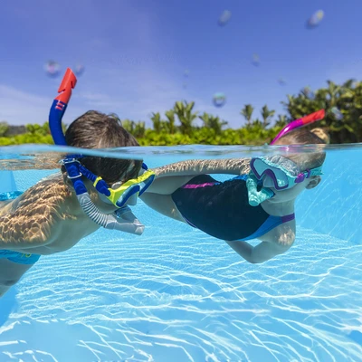 Gambar Bestway Set Crusader Snorkel Mask Anak Random