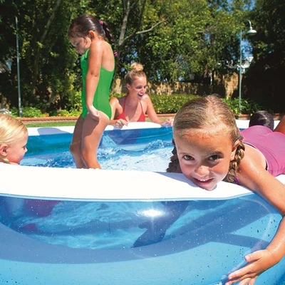Gambar Bestway Kolam Anak Rectangular 54005 - Biru