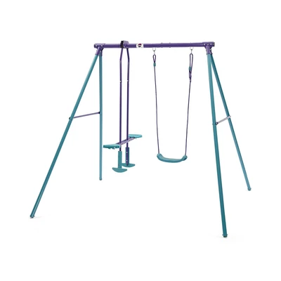 Gambar Plum Set Ayunan Swing And Glider Metal Helios 22101