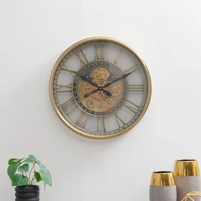 Gambar Informa Jam Dinding Gear 54.5 cm - Bronze