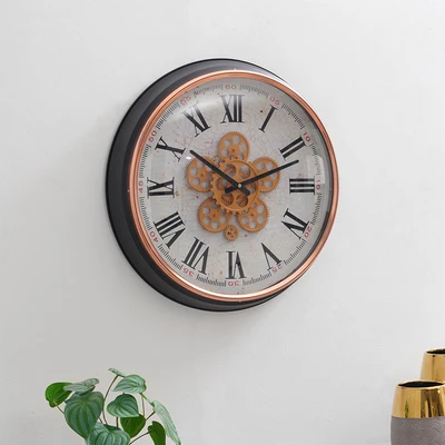 Gambar Informa Jam Dinding Gear 53 cm - Hitam