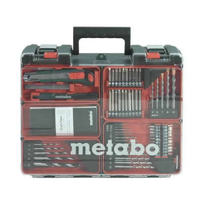 Gambar Metabo Set Bor Listrik Powermaxx Workshop 601076870