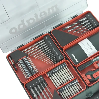 Gambar Metabo Set Bor Listrik Powermaxx Workshop 601076870