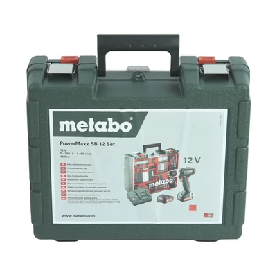 Gambar Metabo Set Bor Listrik Powermaxx Workshop 601076870