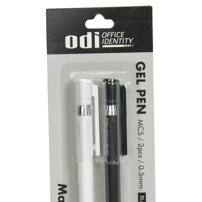 Gambar Odi Set 2 Pcs Pen Gel 0.5mm Mix