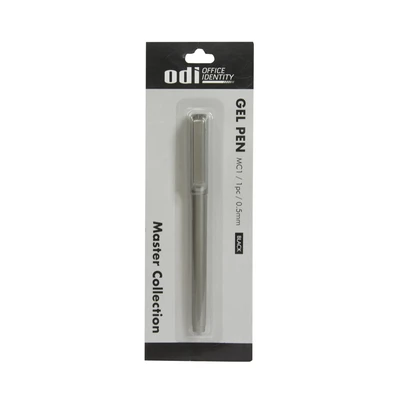 Gambar Odi Premium Pen Gel 0.5mm Gold - Hitam