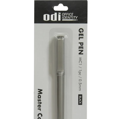 Gambar Odi Premium Pen Gel 0.5mm Gold - Hitam