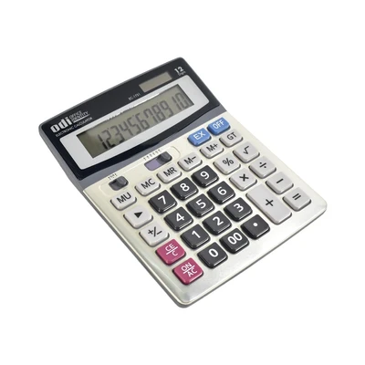 Gambar Odi Kalkulator 12 Digit Casing Metal