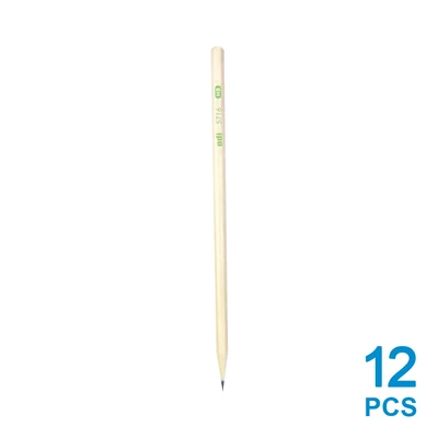 Gambar Odi Pensil Kayu HB Hexagonal Set 12 pcs - Krem