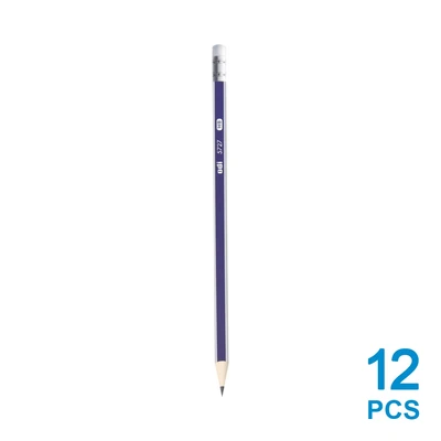 Gambar Odi Pensil Kayu HB Triangular Set 12 pcs - Mix