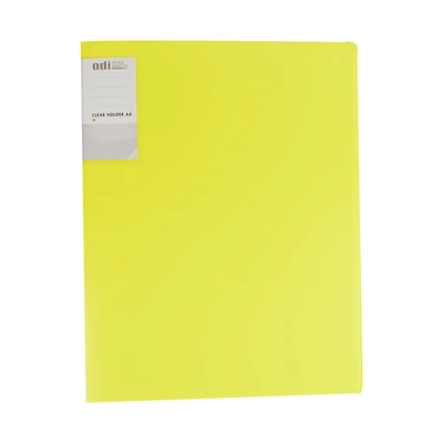 Gambar Odi Holder Kertas A4 40 Pocket - Kuning