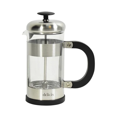 Gambar Delicia 1 Ltr Teko Kopi French Press - Silver