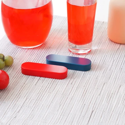 Gambar Delicia Set Sedotan Portable & Sikat Stainless Steel Dengan Kotak - Biru