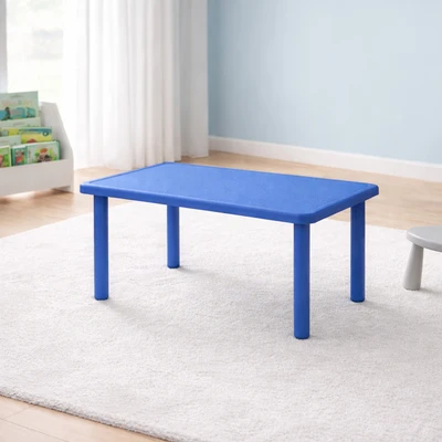 Gambar Paso Meja Anak Rectangle QQ14216-1 - Biru