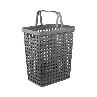 Gambar Informa Keranjang Laundry Dengan Handle 31.6x43x50 cm - Abu-Abu
