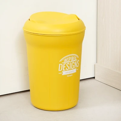 Gambar Informa Tempat Sampah Tutup Swing Plastik 11 Liter - Kuning
