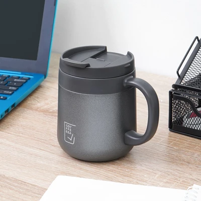 Gambar Appetite 350 Ml Jiku Mug Vacuum Flask Dengan 2 Tutup - Hitam