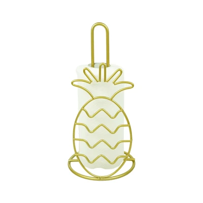 Gambar Informa Rhea Tempat Tisu Dapur Metal Pineapple - Gold