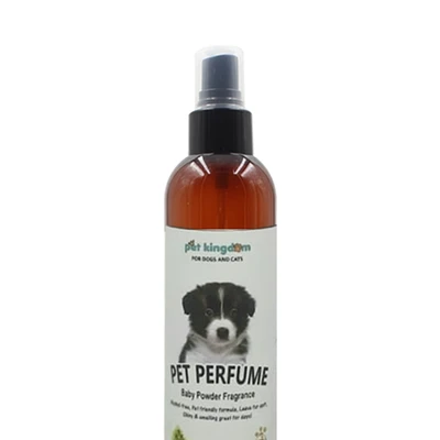 Gambar Pet Kingdom 200 Ml Parfum Hewan Baby Powder