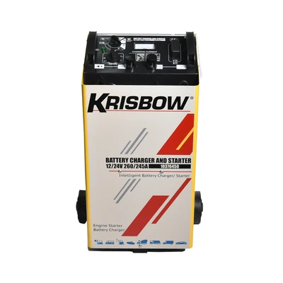Gambar Krisbow Charger Baterai Dan Starter 12/24V 260/245A Erbc245