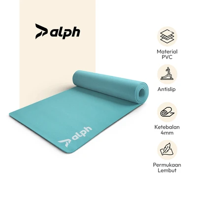 Gambar Alph Matras Yoga Single Layer PVC - Tosca