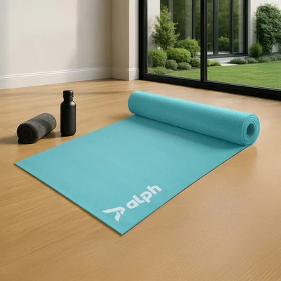 Gambar Alph Matras Yoga Single Layer PVC - Tosca