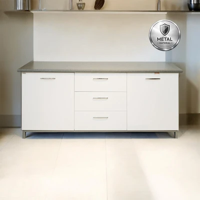 Gambar Informa Denver Ii Kabinet Dapur 180x60x85 cm - Putih