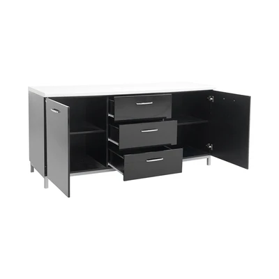 Gambar Informa Denver II Base Kabinet Dapur 180x60x85 cm - Hitam