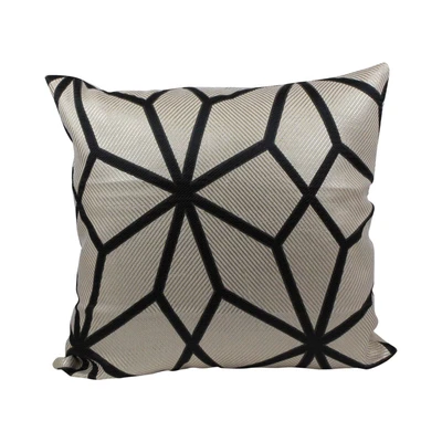 Gambar Informa Sarung Bantal Sofa Polyester Argyle 45x45 cm - Gold