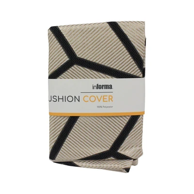 Gambar Informa Sarung Bantal Sofa Polyester Argyle 45x45 cm - Gold