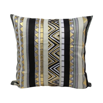 Gambar Informa Sarung Bantal Sofa Polyester Greek 45x45 cm - Gold