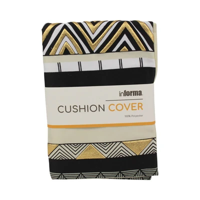 Gambar Informa Sarung Bantal Sofa Polyester Greek 45x45 cm - Gold