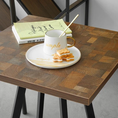Gambar Informa Manford x Meja Tamu 50x50x60 cm - Cokelat