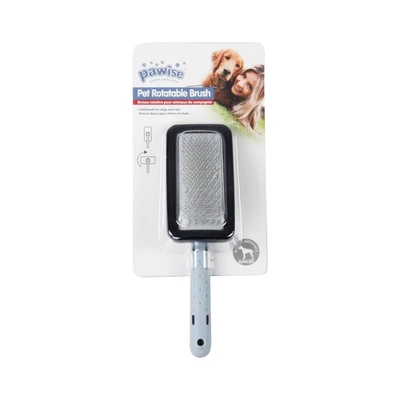 Gambar Pawise Sisir Anjing & Kucing Rotatable 15 cm - Biru