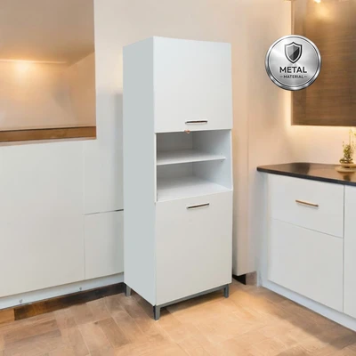 Gambar Informa Denver Ii Kabinet Dapur 60x60x200 cm - Putih