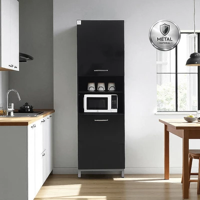 Gambar Informa Denver Kabinet Dapur 60x60x200 cm - Hitam